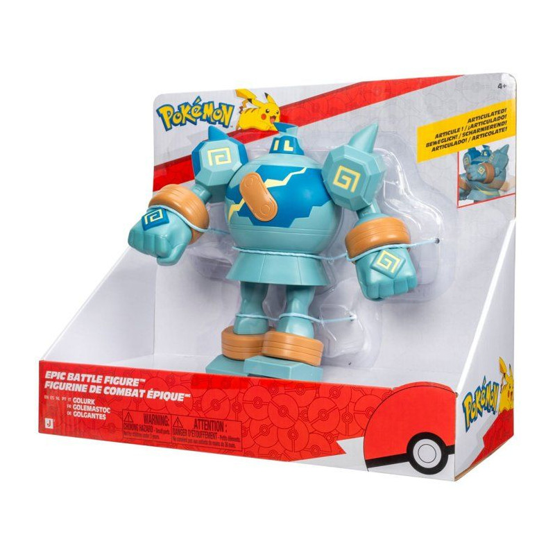 Figurine Pokémon Epic Battle Golemastoc - POKEMON - 30 cm - articulé