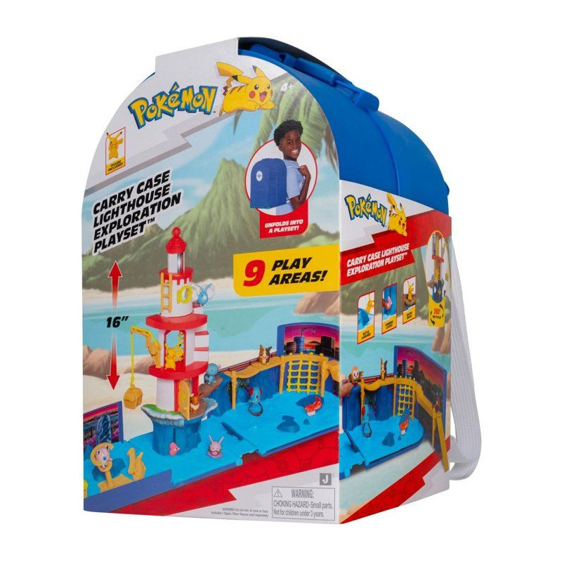 Coffret de jeu Pokémon - POKEMON - Exploration du phare - Pikachu inc