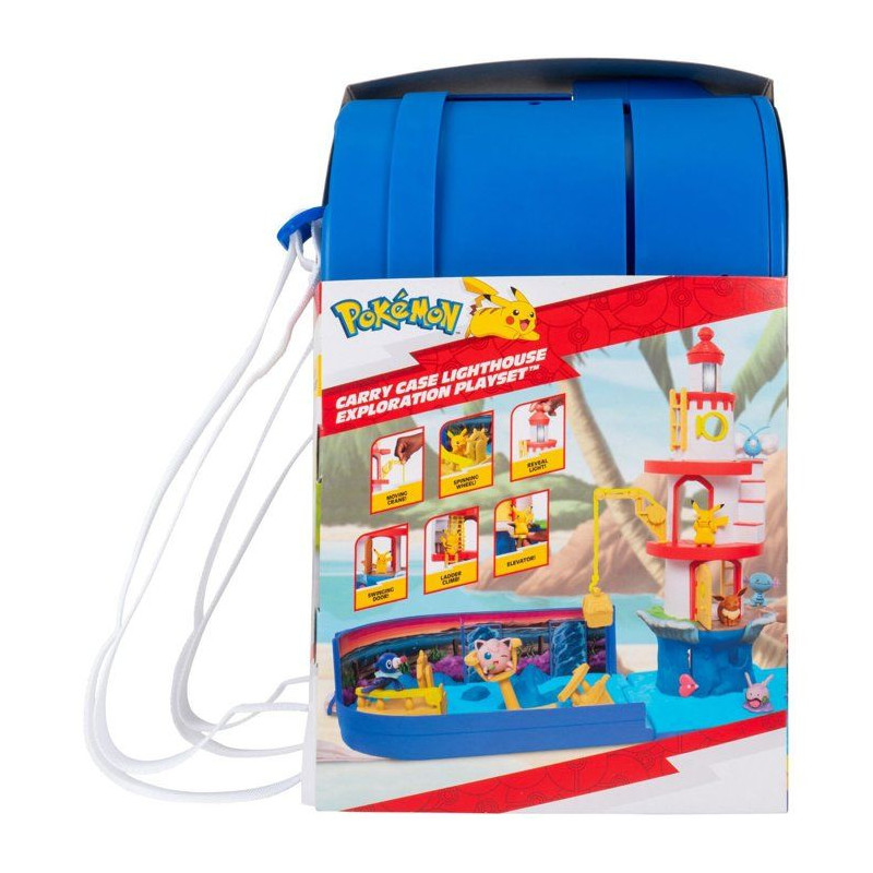 Coffret de jeu Pokémon - POKEMON - Exploration du phare - Pikachu inc
