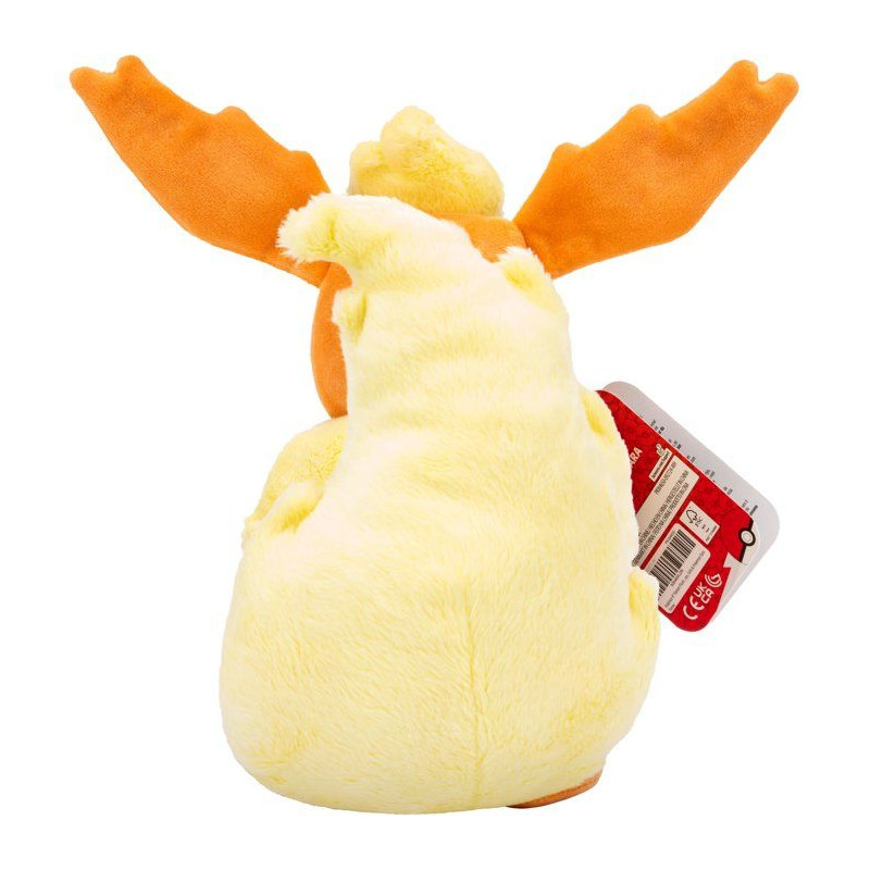 Peluche Pokémon Pyroli - POKEMON - 20 cm - ultra douce - licence offi