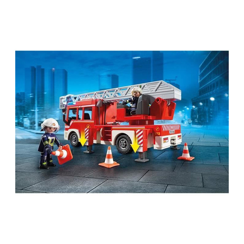 PLAYMOBIL 9463 - City Action - Fire Truck with Swivel Ladder - New in