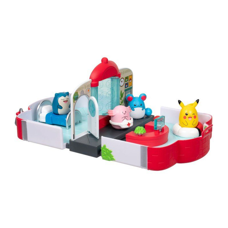 Coffret de jeu Pokémon - SQUISHMALLOWS - Squish-a-longs - 4 Mini-Squi