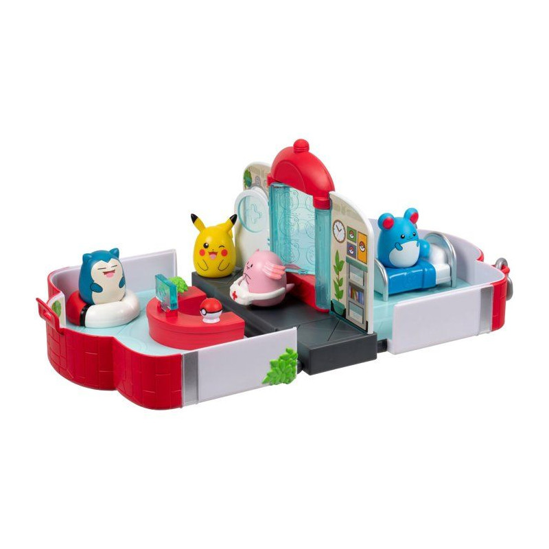 Coffret de jeu Pokémon - SQUISHMALLOWS - Squish-a-longs - 4 Mini-Squi