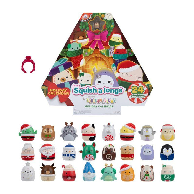 Calendrier de l'avent - SQUISHMALLOWS - Squish-a-longs - 24 Mini-Squis