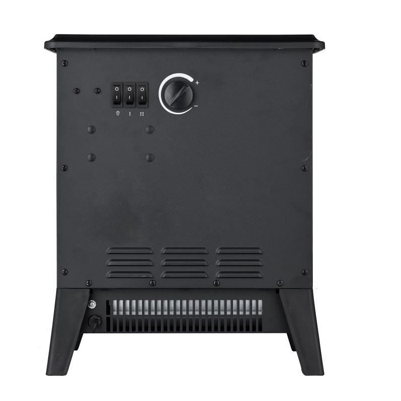 Foyer décoratif soufflant - 1850 W - WARMTECH - WTFF1850 - Horizontal