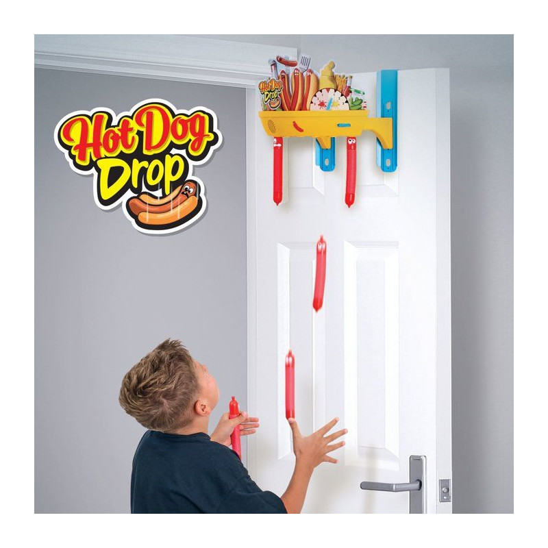 Jeu de réflexe - JAZWARES - Hot Dog Drop - mode équipe - hauteur ré