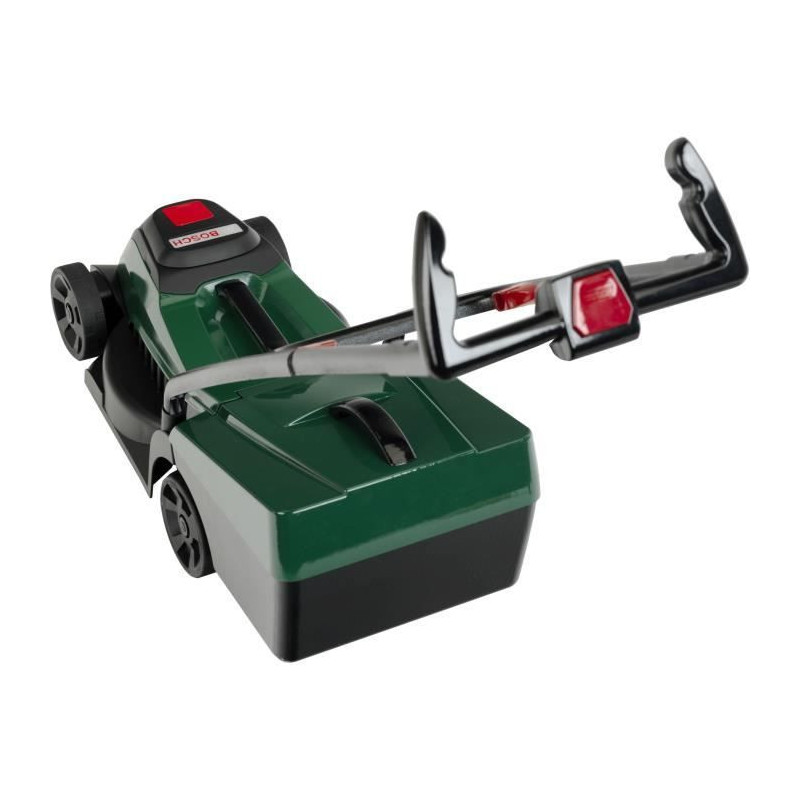 Bosch Rotak lawn mower with removable collection tray and electronic f