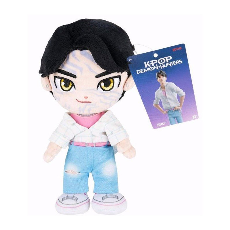 Peluche Jinu Demon - KPOP DEMON HUNTERS - SQUISHMALLOWS - 20 cm - ultr