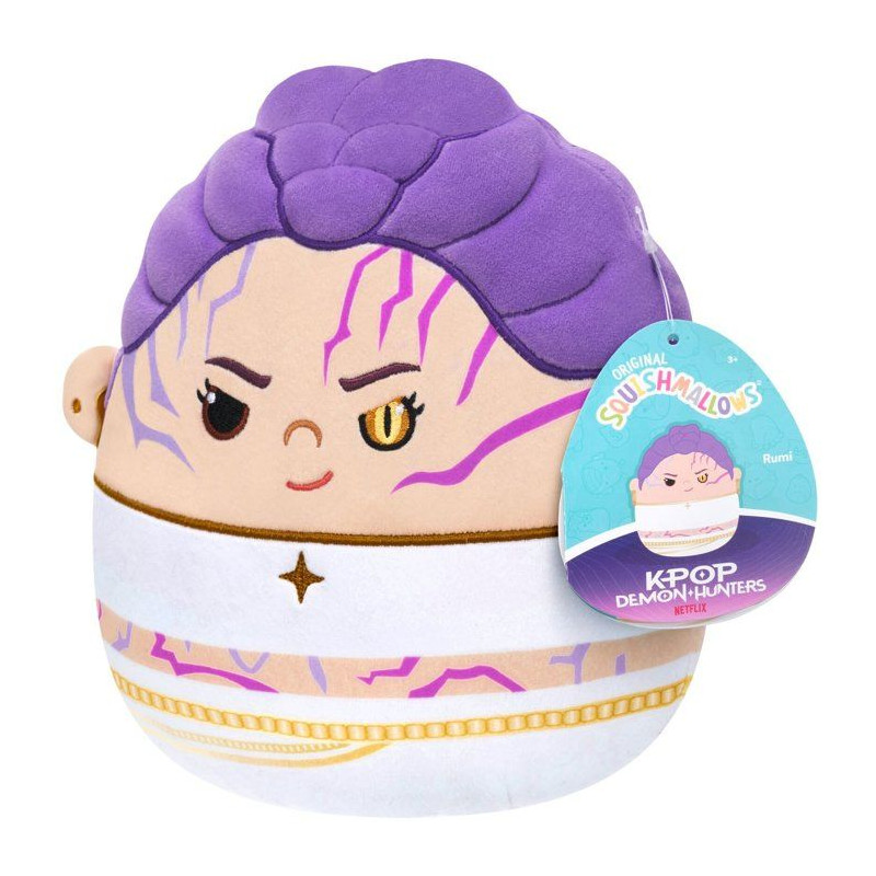 Peluche Rumi Demon - KPOP DEMON HUNTERS - SQUISHMALLOWS - 20 cm - ultr
