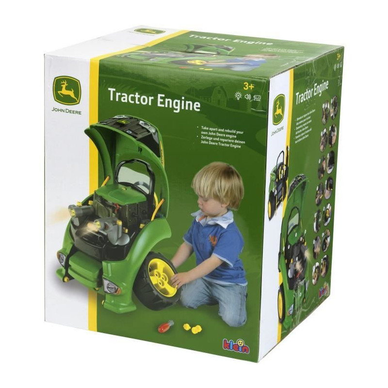 KLEIN - John Deere Tractor Engine for Child