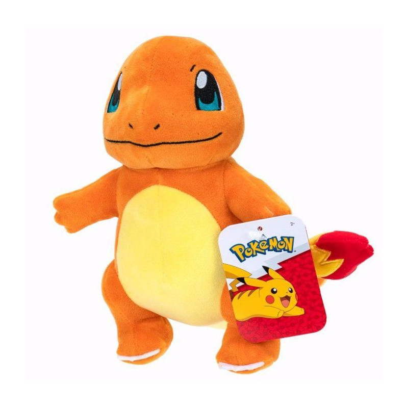 Peluche Pokémon Salameche - POKEMON - 20 cm - ultra douce - licence o