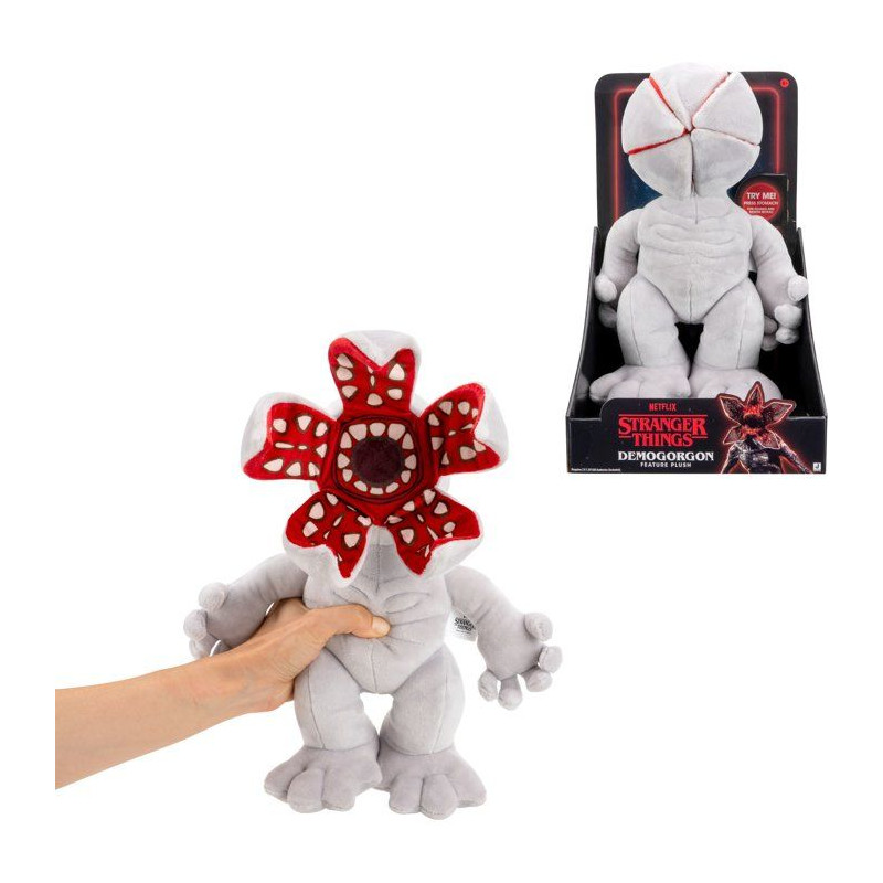 Peluche Démogorgon - STRANGER THINGS - 30 cm - interactive - effets s