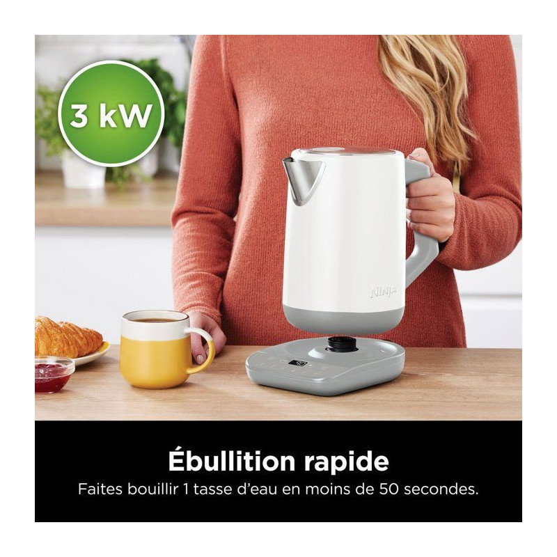 Bouilloire NINJA - 1,7L - Affichage LED - Contrôle de la température