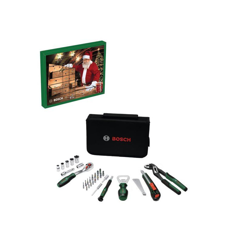 Calendrier de l'avent 2026 - Bosch - avec 43 pcs dans une pochette zip