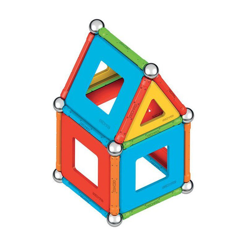 GEOMAG Supercolor Panels Recycled - Jeu de construction magnétique -