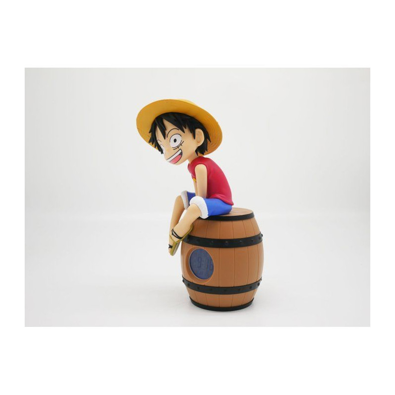 Réveil figurine - TEKNOFUN - Luffy sur tonneau One Piece