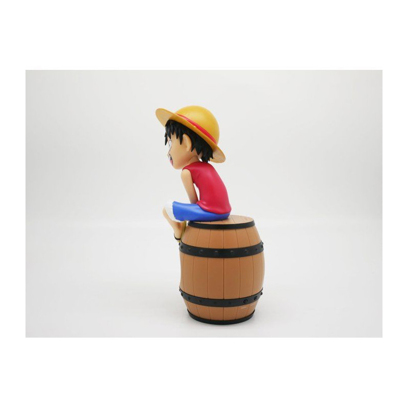 Réveil figurine - TEKNOFUN - Luffy sur tonneau One Piece