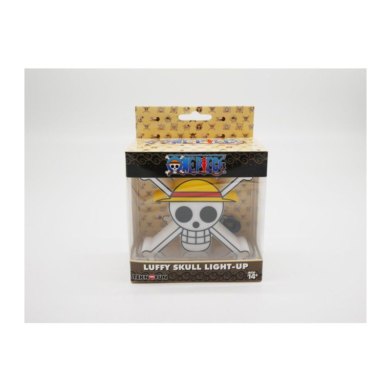 Lampe LED - TEKNOFUN - Skull One avec dragonne One Piece 9 cm