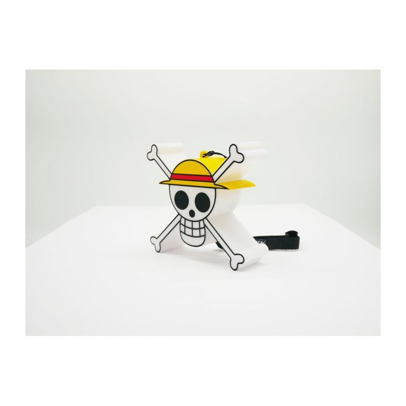Lampe LED - TEKNOFUN - Skull One avec dragonne One Piece 9 cm