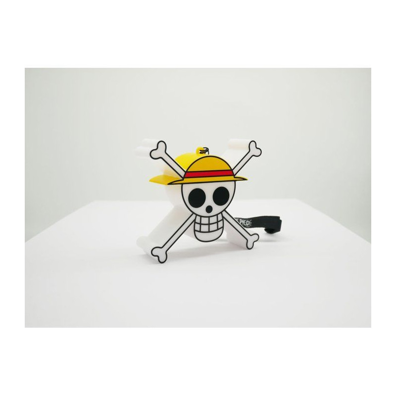 Lampe LED - TEKNOFUN - Skull One avec dragonne One Piece 9 cm