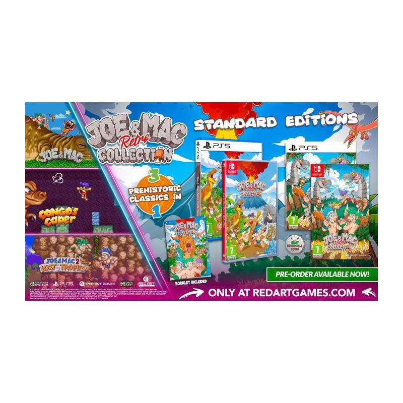 Joe & Mac: Retro Collection - Jeu Switch