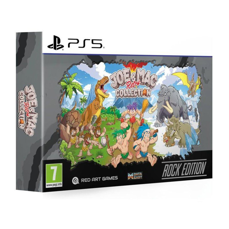 Joe & Mac: Retro Collection - Édition Rock - Jeu PS5