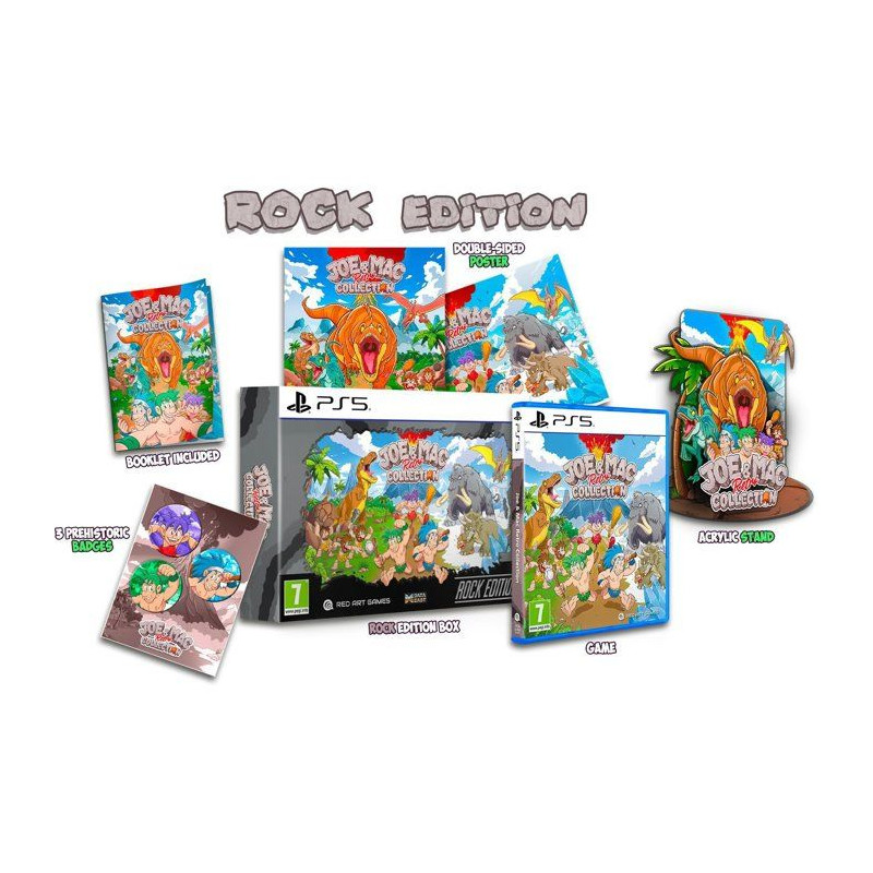 Joe & Mac: Retro Collection - Édition Rock - Jeu PS5