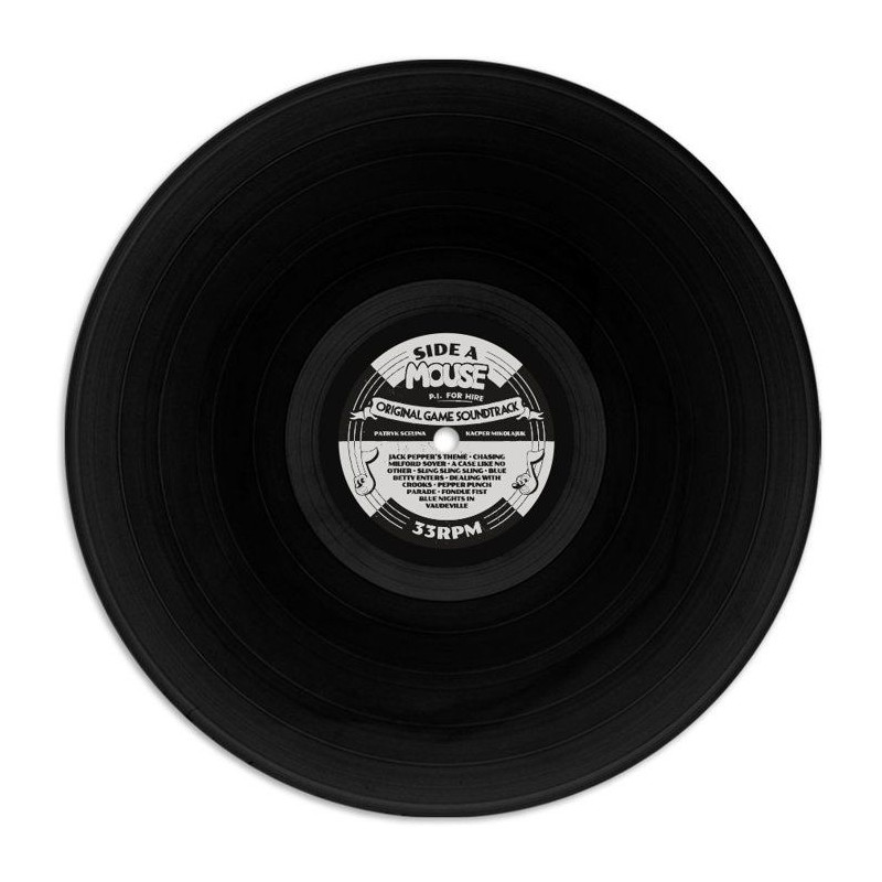 Vinyle BO de jeu vidéo - MOUSE: P.I. For Hire OST - 1LP