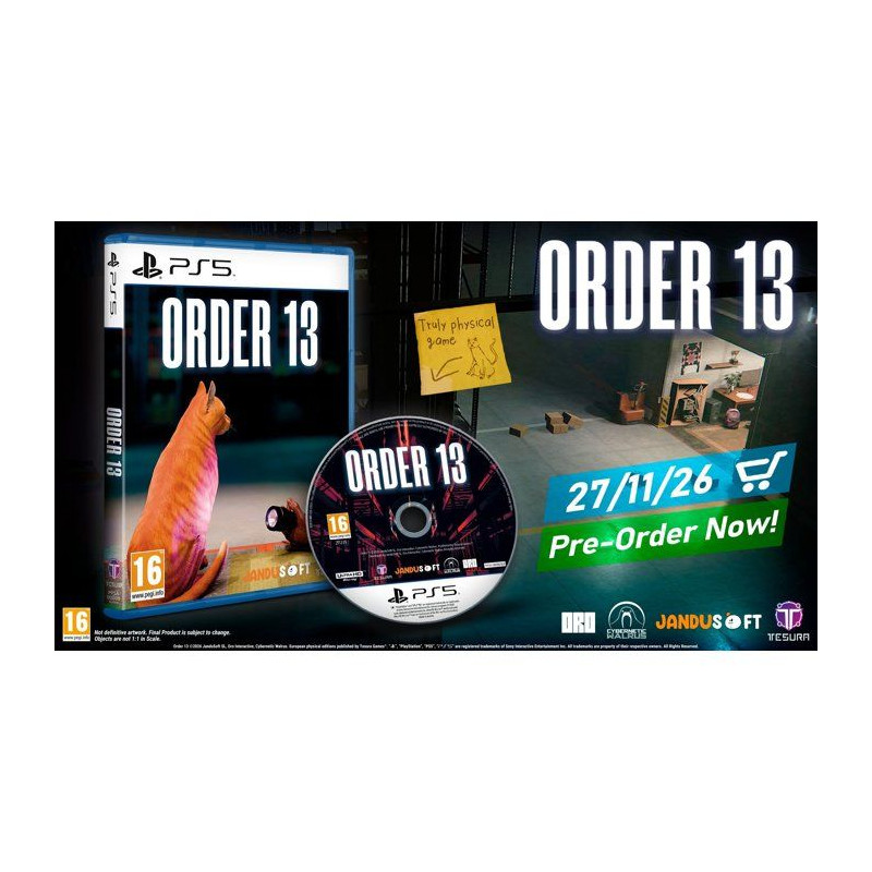 Order 13 - Jeu PS5
