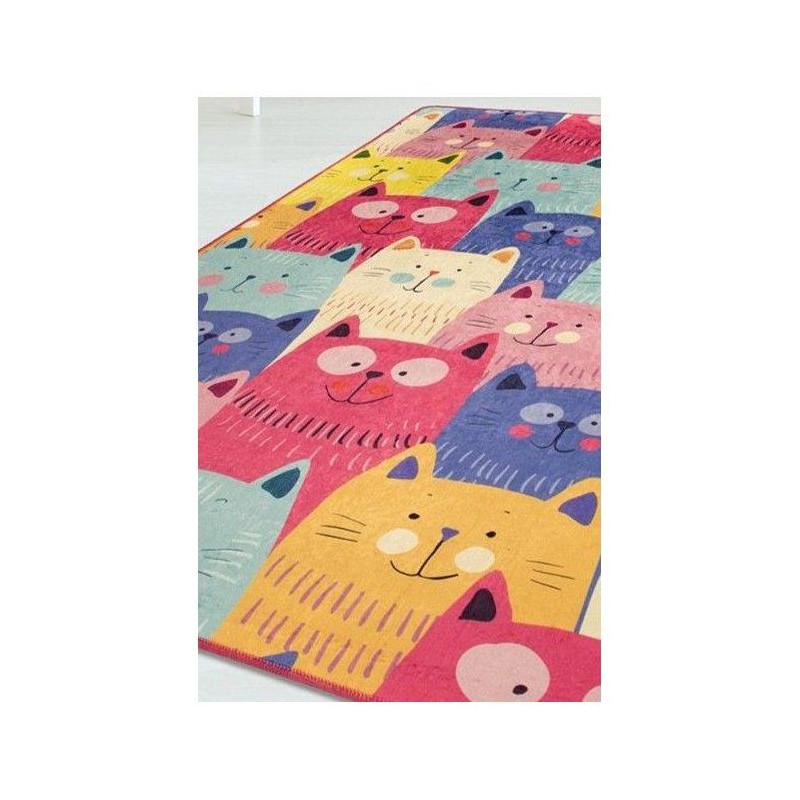 Tapis enfant 120 x 180 cm - Polyester - Hauteur poil : 8 mm - 700 gr/m