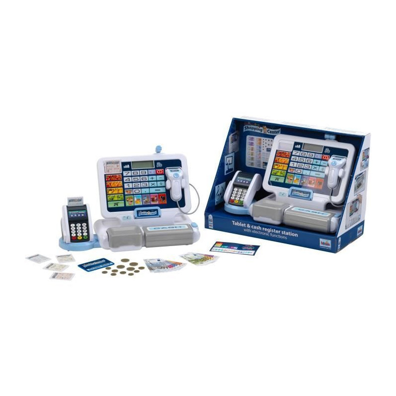 Electronic Cash Register Toy with Removable Shelf - KLEIN - Various Fu