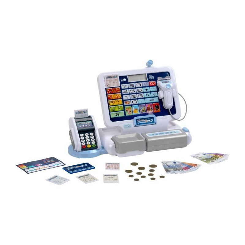 Electronic Cash Register Toy with Removable Shelf - KLEIN - Various Fu