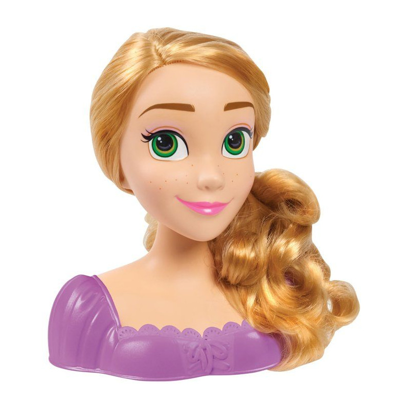 Tête à coiffer - DISNEY Princess - Raiponce - 6 accessoires - Dès 3