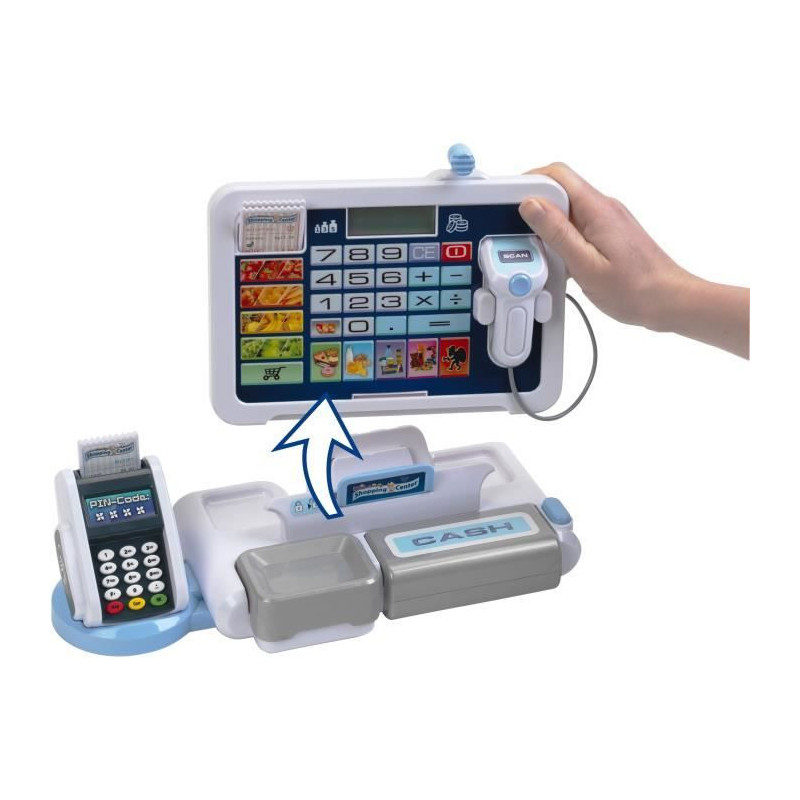 Electronic Cash Register Toy with Removable Shelf - KLEIN - Various Fu