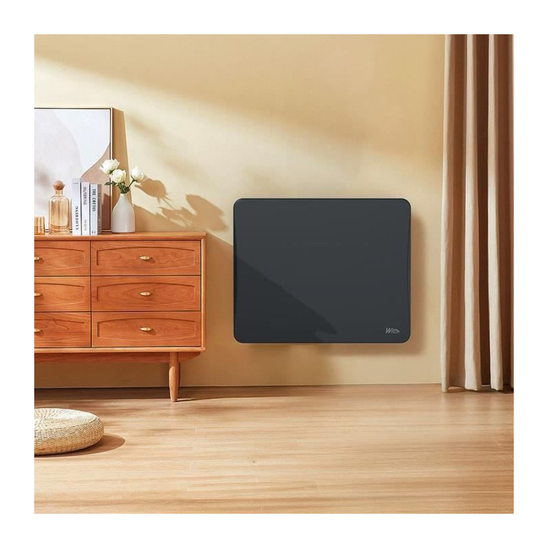 Radiateur fixe à inertie céramique - 1000 W - WARMTECH - WTZEUS10-N