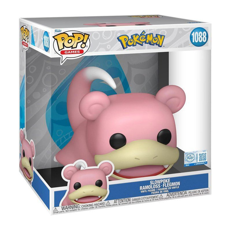 Figurine Funko Pop! - Games Pokémon Jumbo - Ramoloss n°1088
