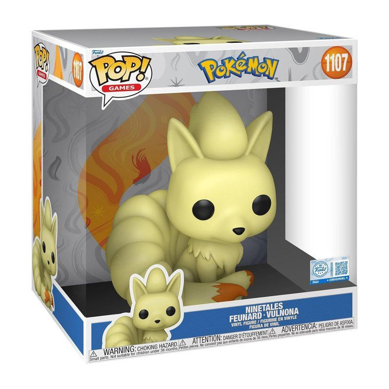 Figurine Funko Pop! - Games Pokémon Jumbo - Feunard n°1107
