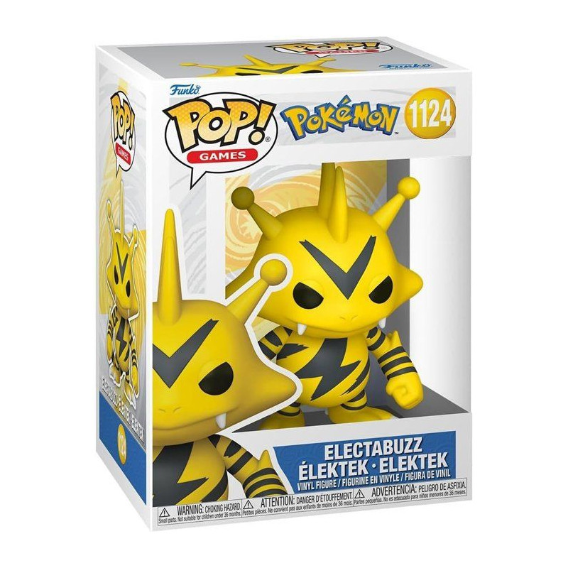 Figurine Funko Pop! - Games Pokémon - Élektek n°1124