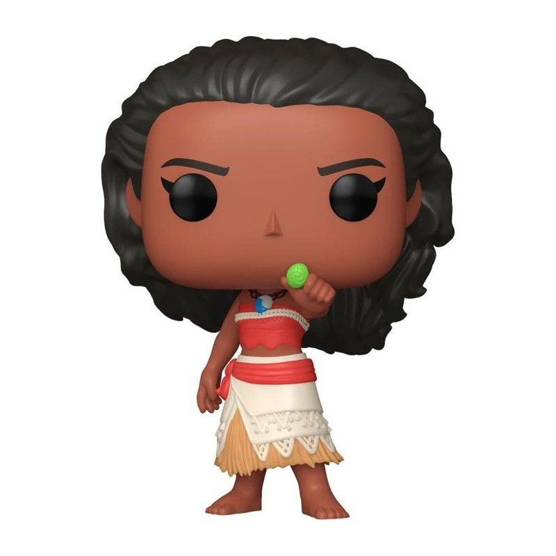 Figurine Funko Pop! - Disney - Vaiana avec le cœur de Tefiti Glow in