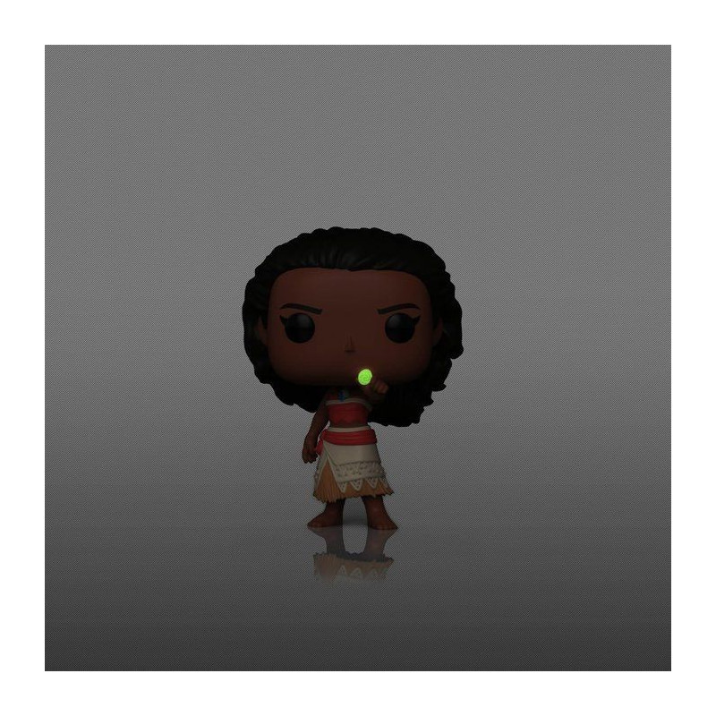 Figurine Funko Pop! - Disney - Vaiana avec le cœur de Tefiti Glow in
