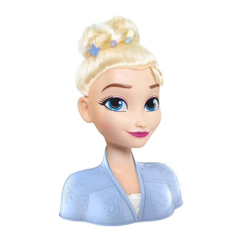 Tête à coiffer - DISNEY - La Reine des Neiges - Elsa - 14 accessoire