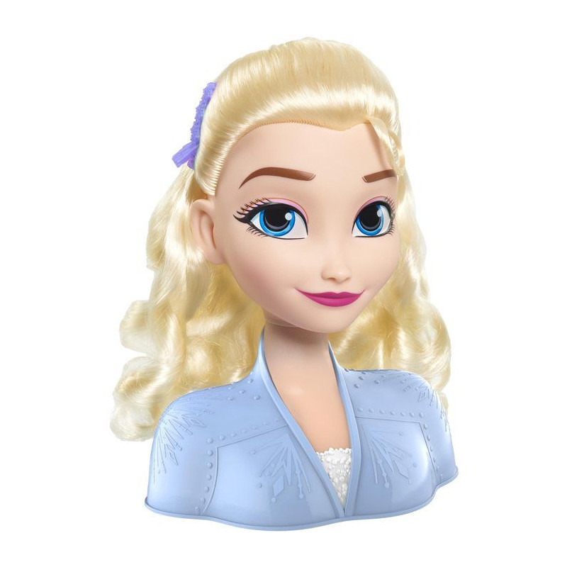 Tête à coiffer - DISNEY - La Reine des Neiges - Elsa - 14 accessoire