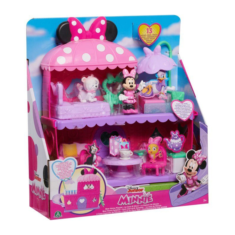 La Maison de Minnie - DISNEY - Minnie Mouse - 2 figurines + accessoire