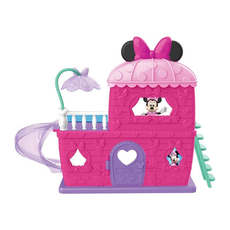 La Maison de Minnie - DISNEY - Minnie Mouse - 2 figurines + accessoire