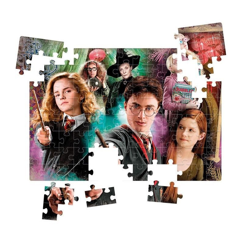 Clementoni - Harry Potter - Puzzles 104 Pièces Super - Puzzle enfant
