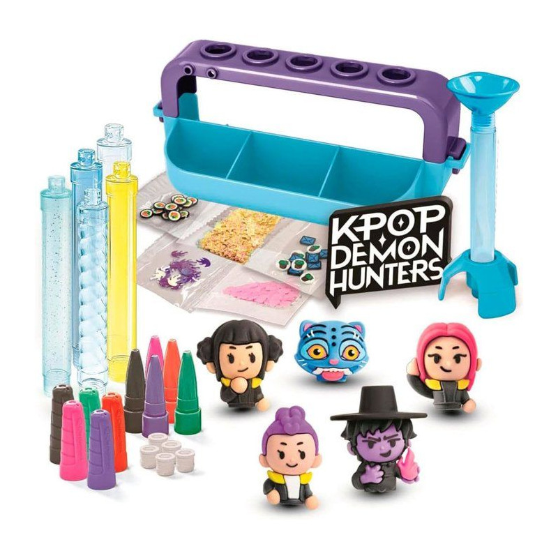 Atelier des Stylos - Clementoni - Coffret Kpop Demon Hunters - Crée e