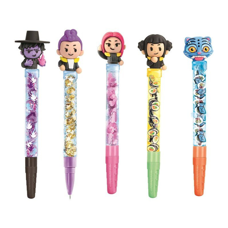 Atelier des Stylos - Clementoni - Coffret Kpop Demon Hunters - Crée e