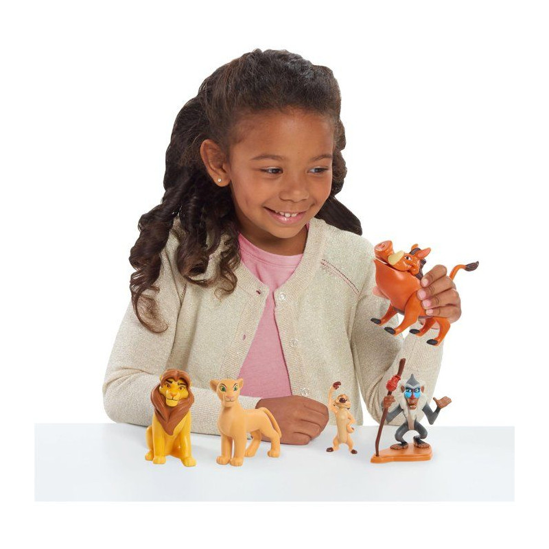 Coffret 5 figurines - DISNEY - Le Roi Lion - Non articulées - 8 cm -
