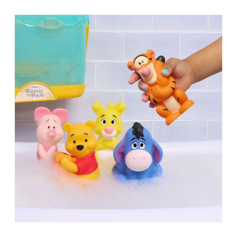 Jouets de bain - DISNEY Winnie l'Ourson - 5 figurines - Panier de rang