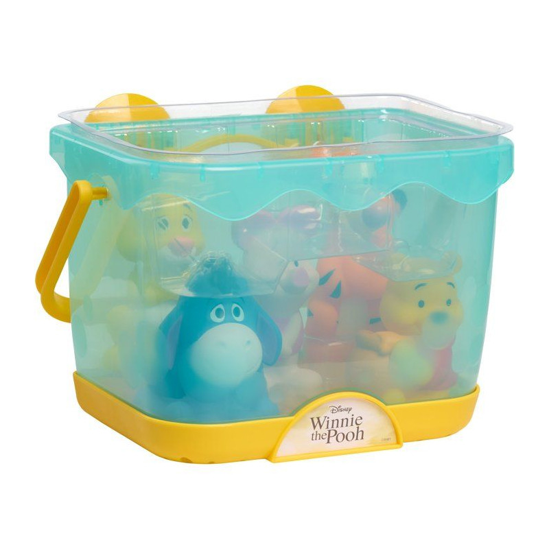Jouets de bain - DISNEY Winnie l'Ourson - 5 figurines - Panier de rang